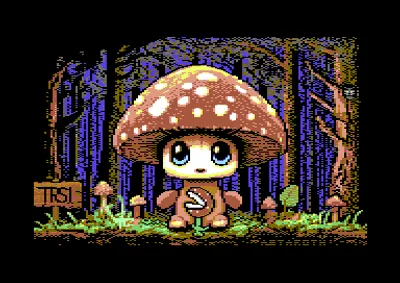 image of the Pixel graphic Wild Mushroom